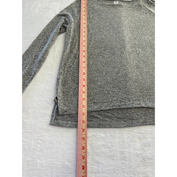 Old Navy Luxe Grey Long Sleeve T shirt size small - Picture 2 of 5